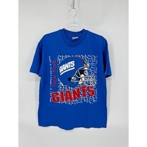 Vintage New York Giants NFL Football 90s Single Stitch T-Shirt Size L Sports Fan